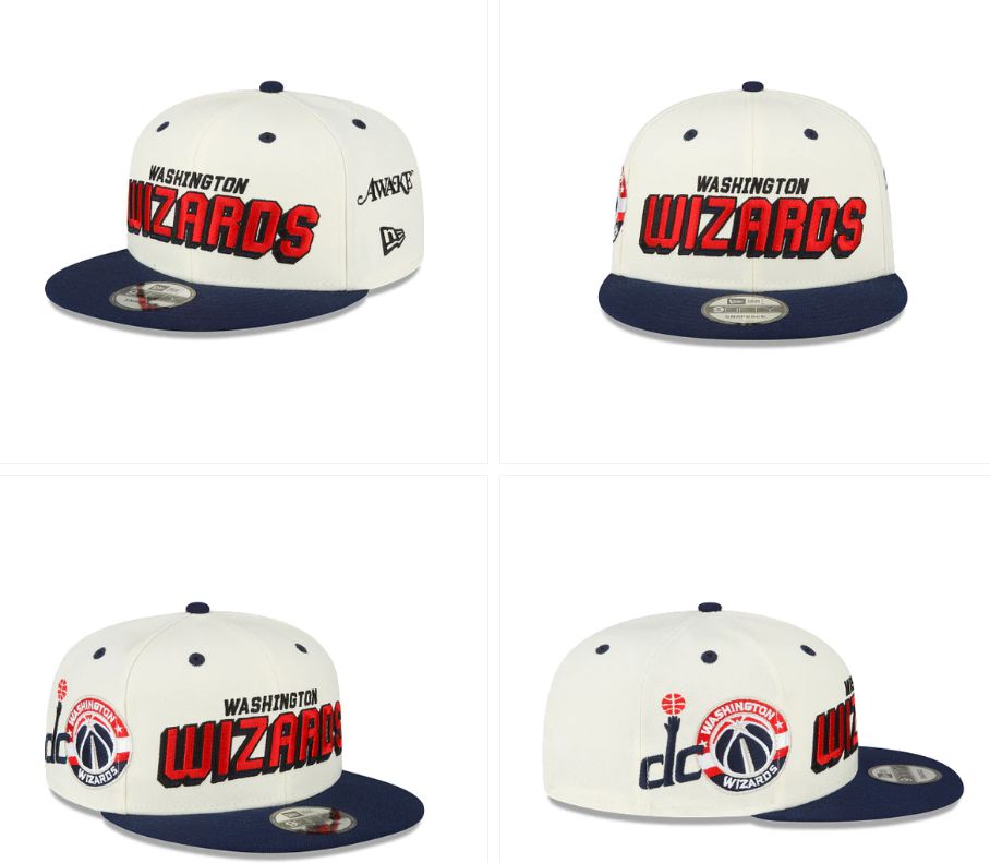 2023 NBA Washington Wizards Hat TX 2023320